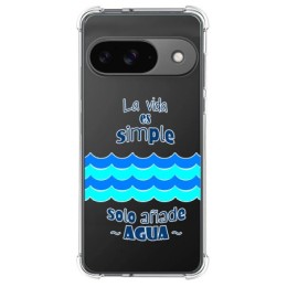 Funda Silicona Antigolpes para Google Pixel 9 5G diseño Agua Dibujos