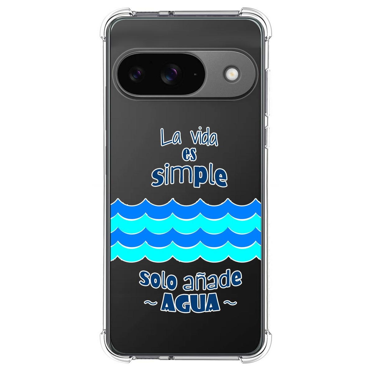 Funda Silicona Antigolpes para Google Pixel 9 5G diseño Agua Dibujos