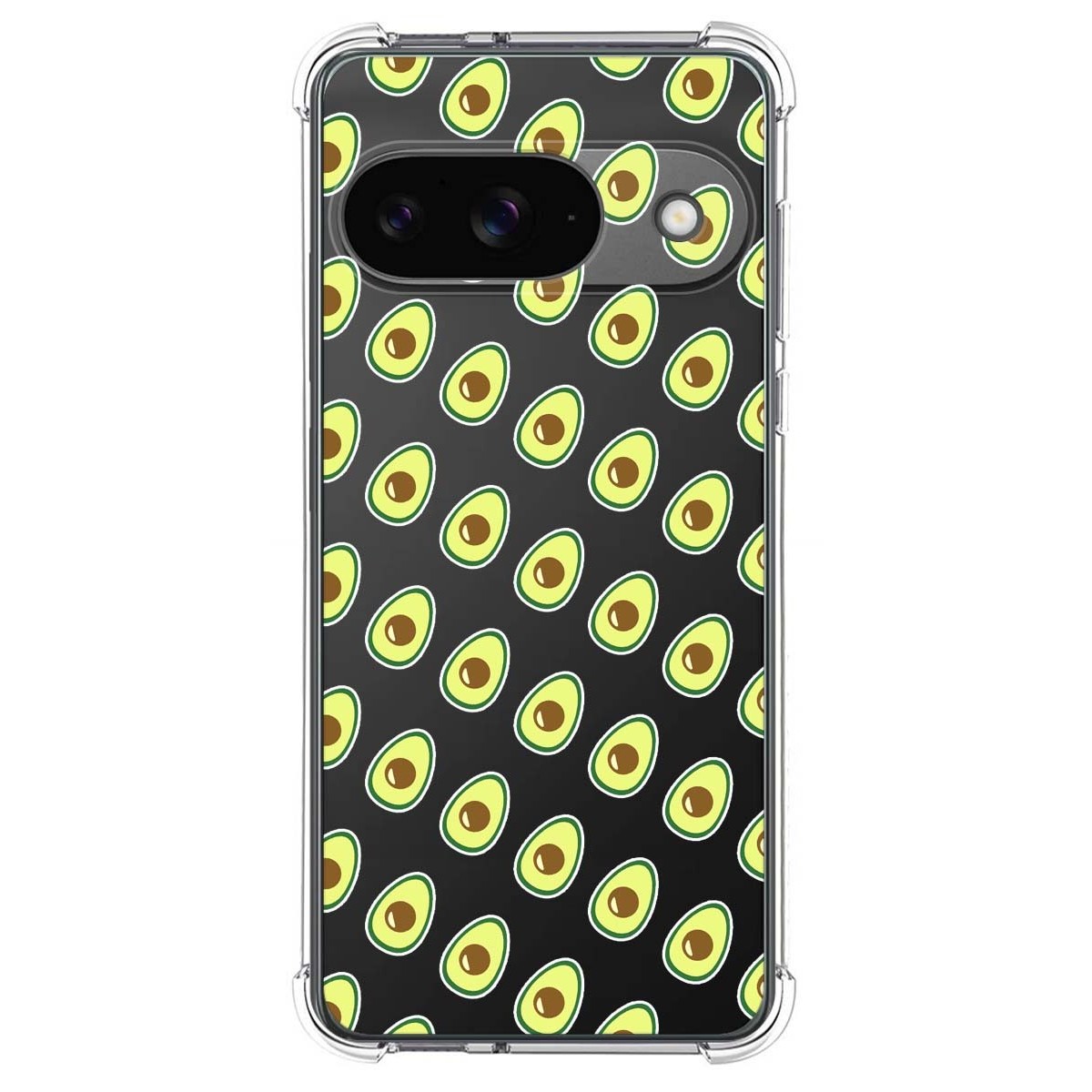 Funda Silicona Antigolpes para Google Pixel 9 5G diseño Aguacate Dibujos