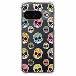 Funda Silicona Antigolpes para Google Pixel 9 5G diseño Catrina Dibujos