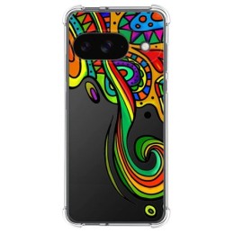 Funda Silicona Antigolpes para Google Pixel 9 5G diseño Colores Dibujos