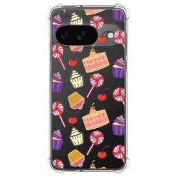 Funda Silicona Antigolpes para Google Pixel 9 5G diseño Dulces 01 Dibujos