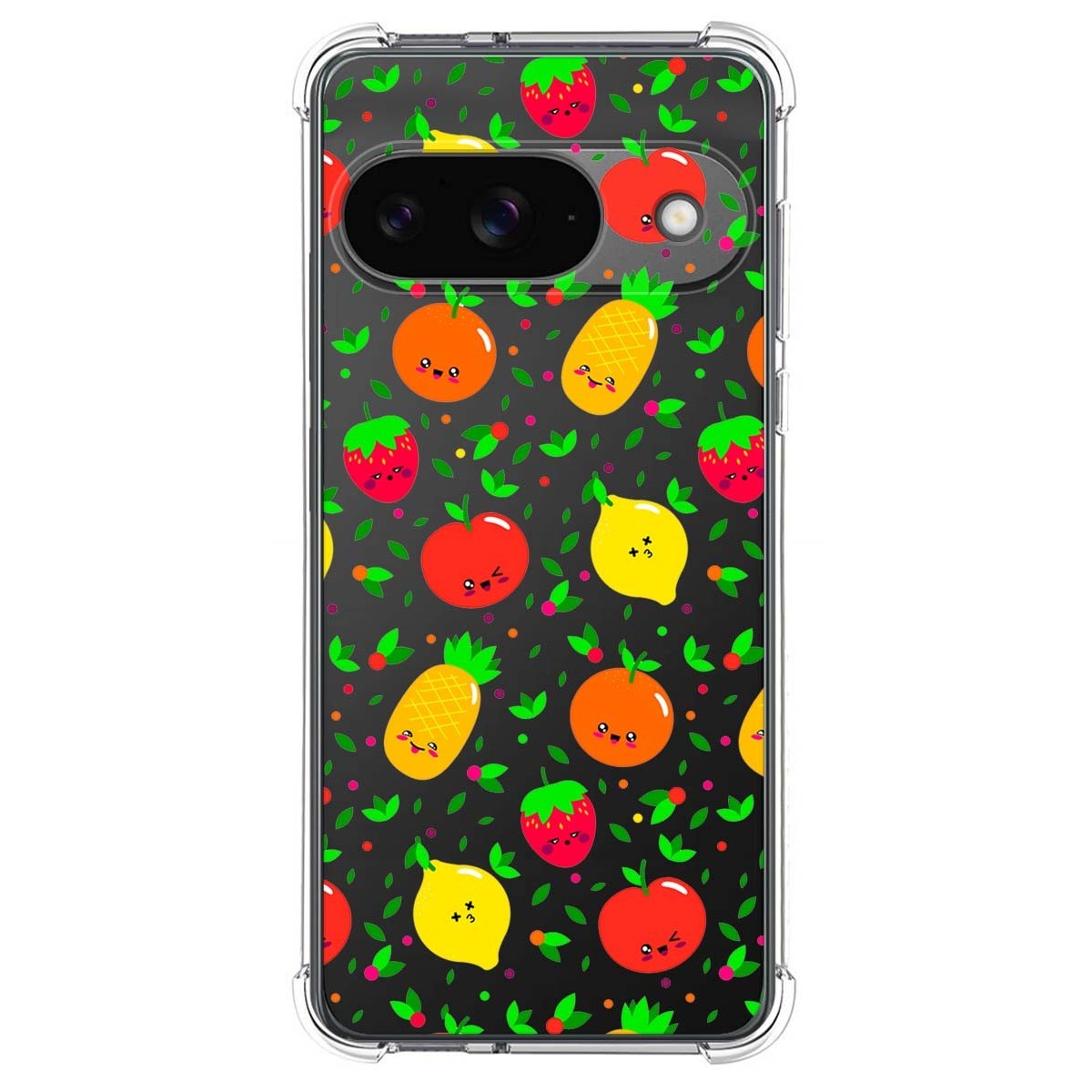 Funda Silicona Antigolpes para Google Pixel 9 5G diseño Frutas 01 Dibujos