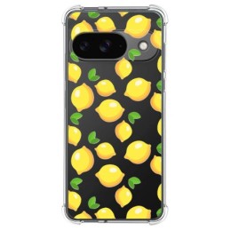 Funda Silicona Antigolpes para Google Pixel 9 5G diseño Limones Dibujos