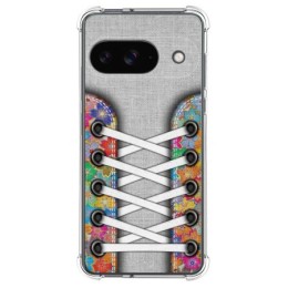 Funda Silicona Antigolpes para Google Pixel 9 5G diseño Zapatillas 04 Dibujos