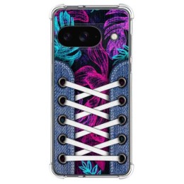 Funda Silicona Antigolpes para Google Pixel 9 5G diseño Zapatillas 07 Dibujos