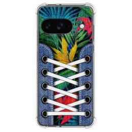 Funda Silicona Antigolpes para Google Pixel 9 5G diseño Zapatillas 12 Dibujos