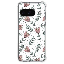 Funda Silicona Antigolpes para Google Pixel 9 5G diseño Flores 01 Dibujos