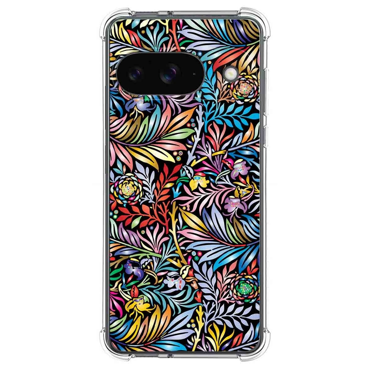 Funda Silicona Antigolpes para Google Pixel 9 5G diseño Flores 04 Dibujos