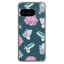 Funda Silicona Antigolpes para Google Pixel 9 5G diseño Flores 10 Dibujos