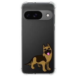 Funda Silicona Antigolpes para Google Pixel 9 5G diseño Perros 03 Dibujos