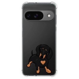 Funda Silicona Antigolpes para Google Pixel 9 5G diseño Perros 04 Dibujos