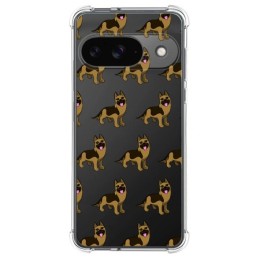 Funda Silicona Antigolpes para Google Pixel 9 5G diseño Perros 09 Dibujos