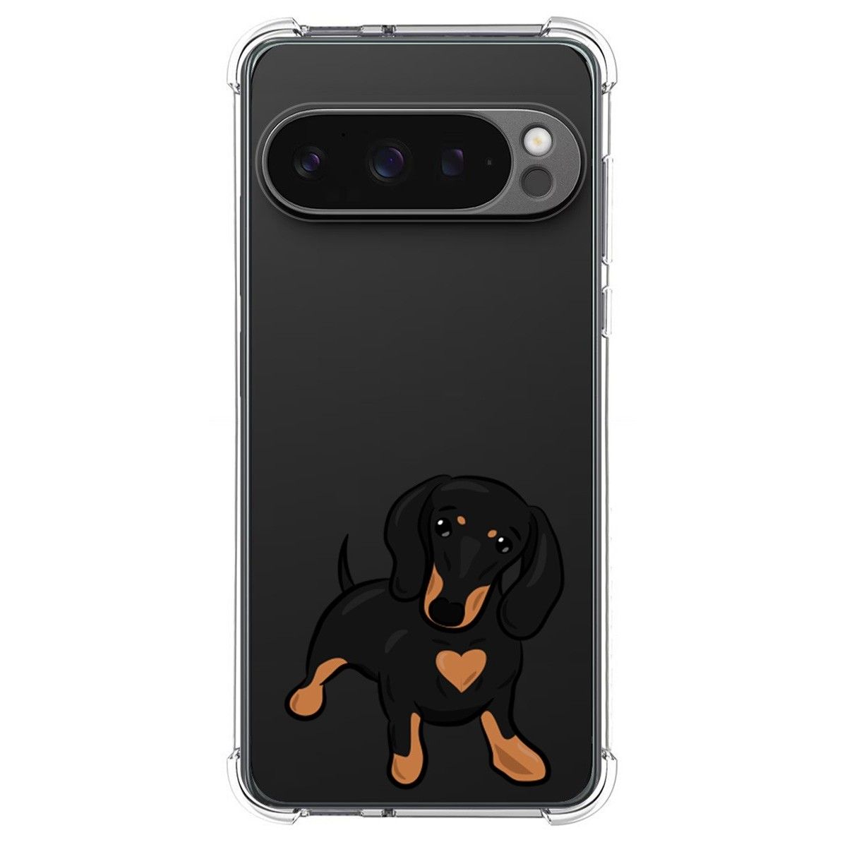 Funda Silicona Antigolpes para Google Pixel 9 Pro 5G diseño Perros 04 Dibujos