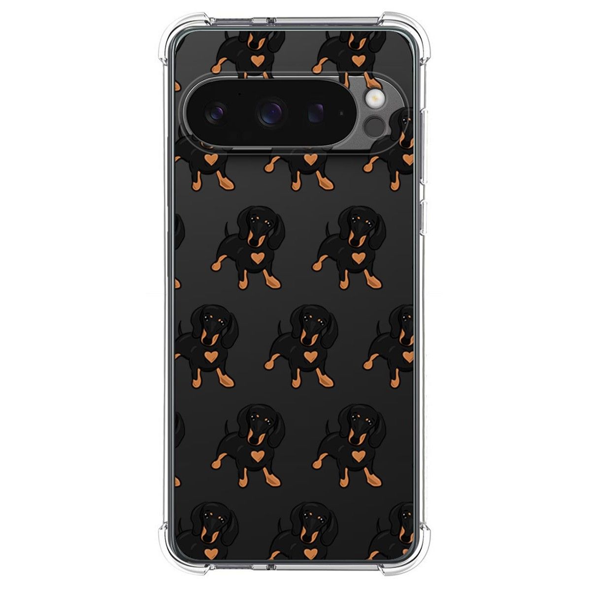 Funda Silicona Antigolpes para Google Pixel 9 Pro 5G diseño Perros 10 Dibujos