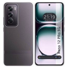 Funda Silicona Gel TPU Transparente para Oppo Reno 12 Pro 5G