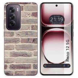 Funda Silicona para Oppo Reno 12 5G diseño Ladrillo 01 Dibujos