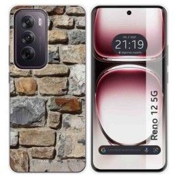 Funda Silicona para Oppo Reno 12 5G diseño Ladrillo 03 Dibujos