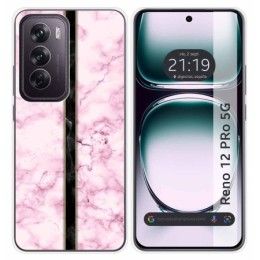 Funda Silicona para Oppo Reno 12 Pro 5G diseño Mármol 04 Dibujos