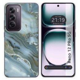 Funda Silicona para Oppo Reno 12 Pro 5G diseño Mármol 09 Dibujos