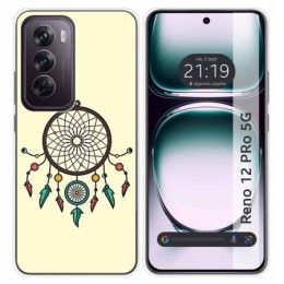 Funda Silicona para Oppo Reno 12 Pro 5G diseño Atrapasueños Dibujos