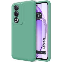 Funda Silicona Líquida Ultra Suave para Oppo A80 5G color Verde