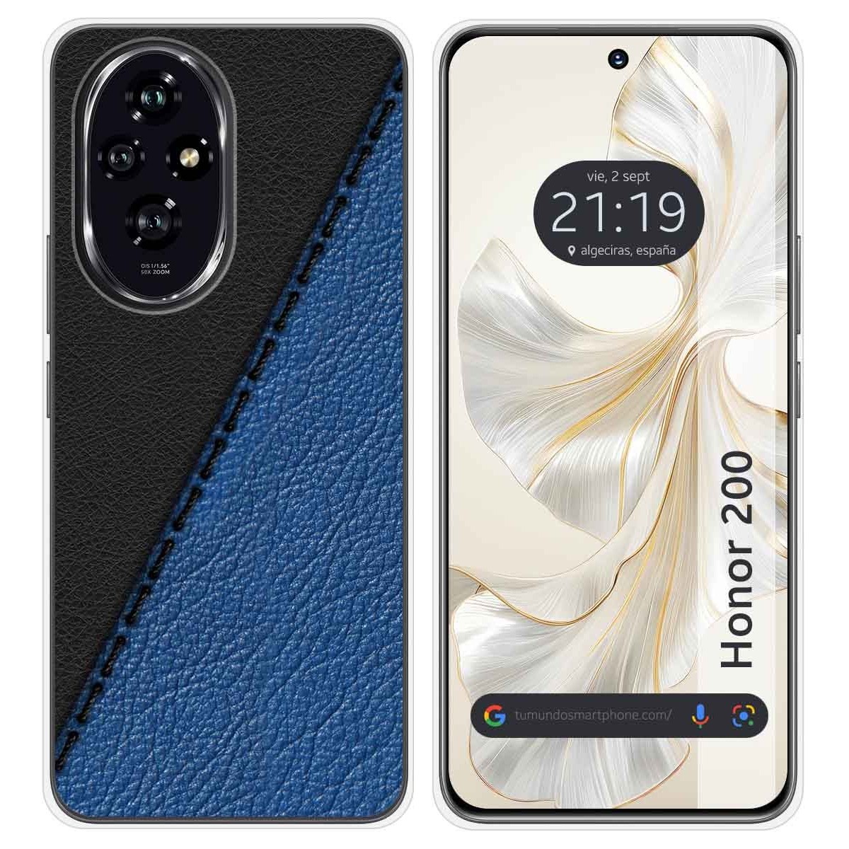 Funda Silicona para Huawei Honor 200 5G diseño Cuero 02 Dibujos