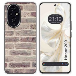 Funda Silicona para Huawei Honor 200 5G diseño Ladrillo 01 Dibujos