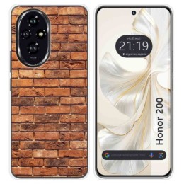 Funda Silicona para Huawei Honor 200 5G diseño Ladrillo 04 Dibujos