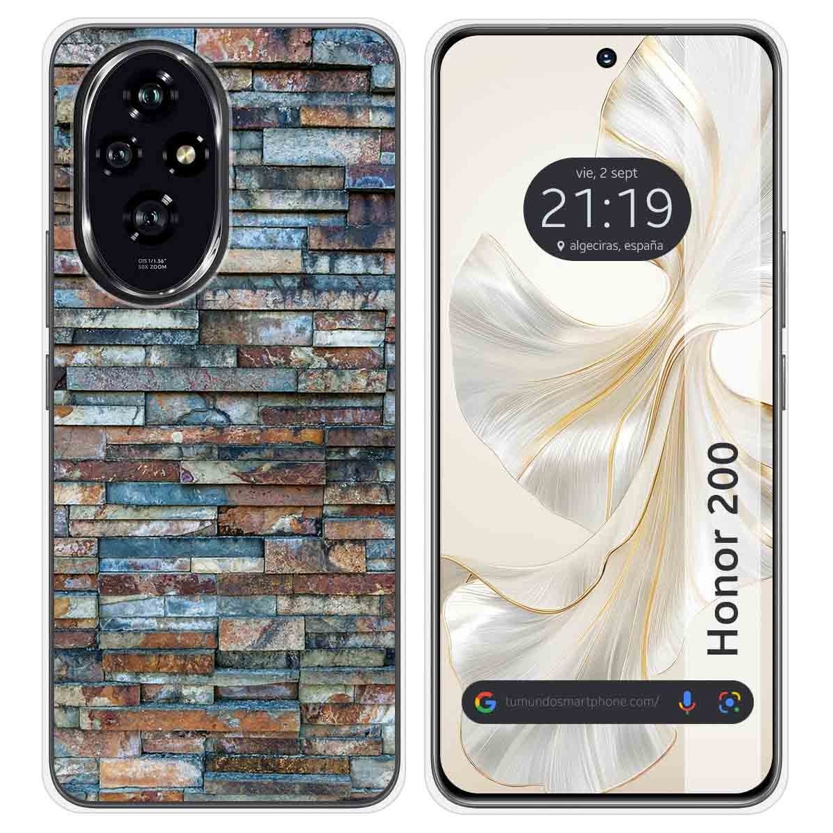 Funda Silicona para Huawei Honor 200 5G diseño Ladrillo 05 Dibujos