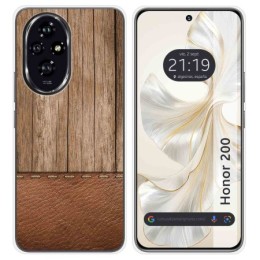 Funda Silicona para Huawei Honor 200 5G diseño Madera 09 Dibujos