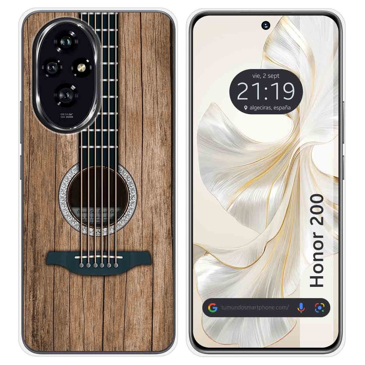 Funda Silicona para Huawei Honor 200 5G diseño Madera 11 Dibujos