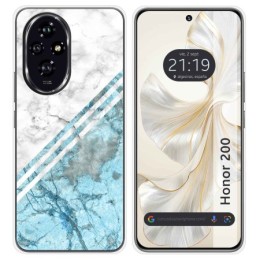 Funda Silicona para Huawei Honor 200 5G diseño Mármol 02 Dibujos