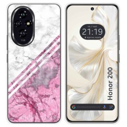 Funda Silicona para Huawei Honor 200 5G diseño Mármol 03 Dibujos