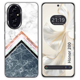 Funda Silicona para Huawei Honor 200 5G diseño Mármol 05 Dibujos