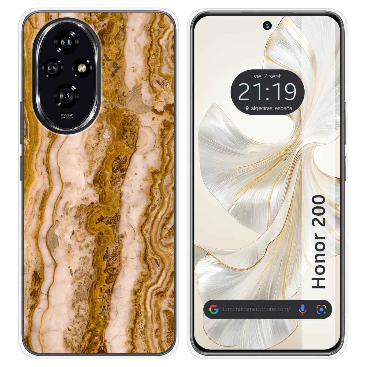 Funda Silicona para Huawei Honor 200 5G diseño Mármol 10 Dibujos