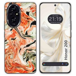 Funda Silicona para Huawei Honor 200 5G diseño Mármol 12 Dibujos