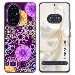 Funda Silicona para Huawei Honor 200 5G diseño Radial Dibujos