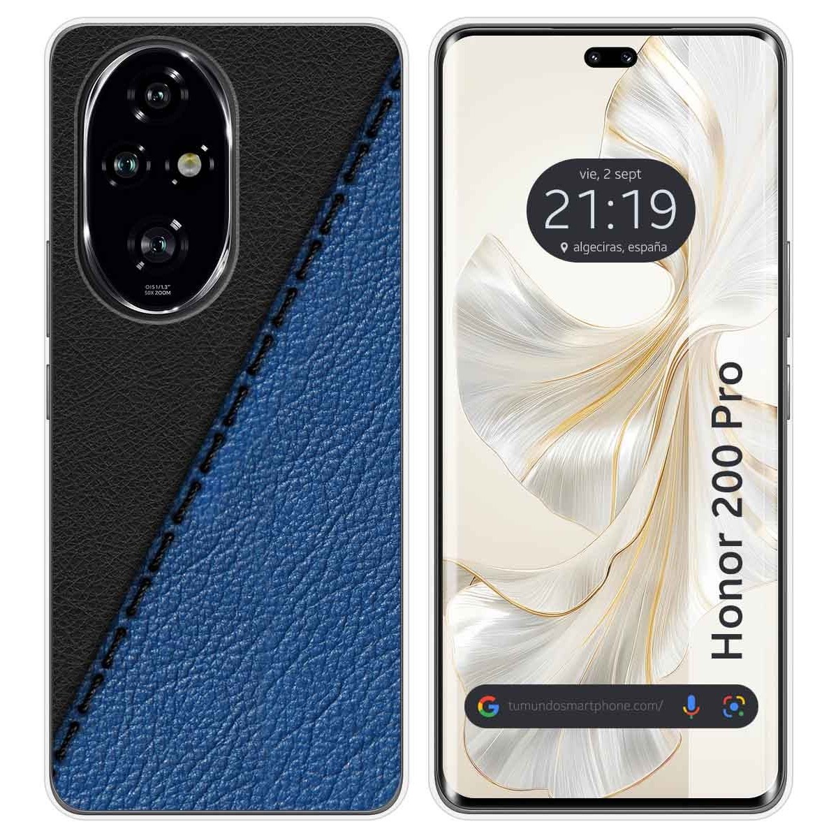 Funda Silicona para Huawei Honor 200 Pro 5G diseño Cuero 02 Dibujos