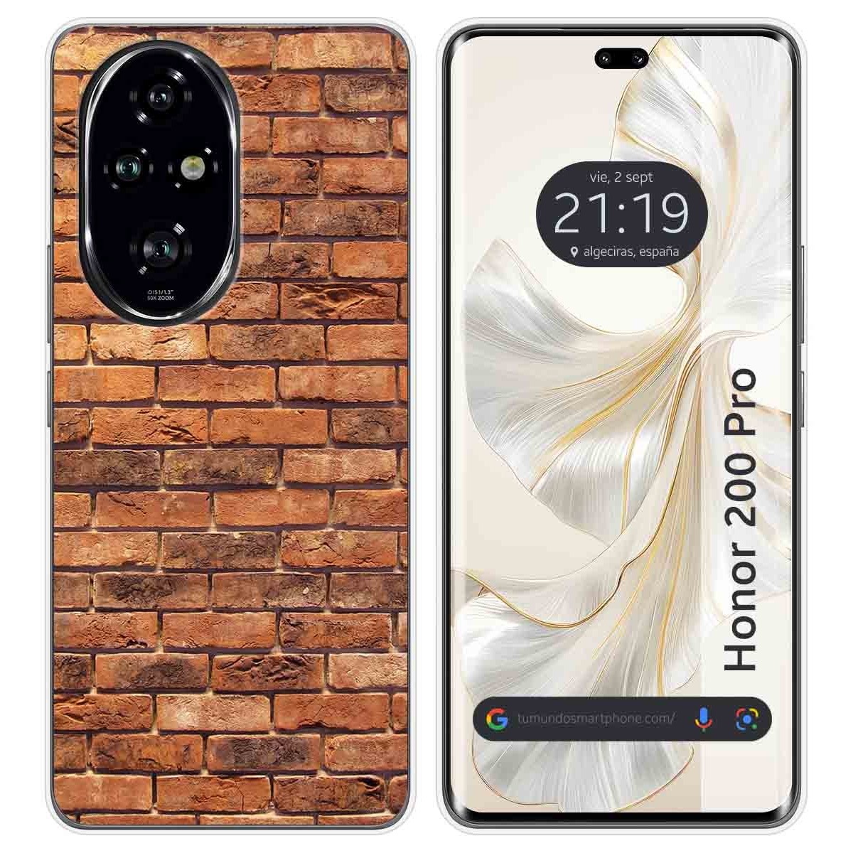 Funda Silicona para Huawei Honor 200 Pro 5G diseño Ladrillo 04 Dibujos