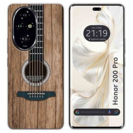 Funda Silicona para Huawei Honor 200 Pro 5G diseño Madera 11 Dibujos