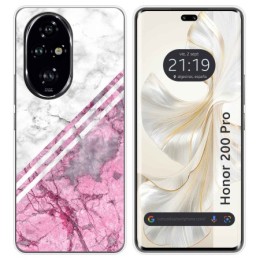 Funda Silicona para Huawei Honor 200 Pro 5G diseño Mármol 03 Dibujos