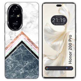 Funda Silicona para Huawei Honor 200 Pro 5G diseño Mármol 05 Dibujos