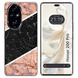 Funda Silicona para Huawei Honor 200 Pro 5G diseño Mármol 07 Dibujos