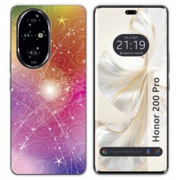 Funda Silicona para Huawei Honor 200 Pro 5G diseño Abstracto Dibujos