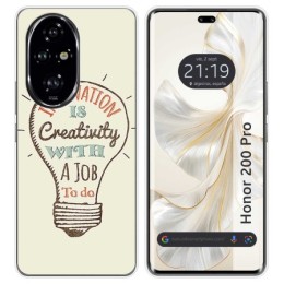 Funda Silicona para Huawei Honor 200 Pro 5G diseño Creativity Dibujos