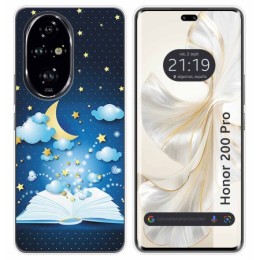 Funda Silicona para Huawei Honor 200 Pro 5G diseño Libro Cuentos Dibujos