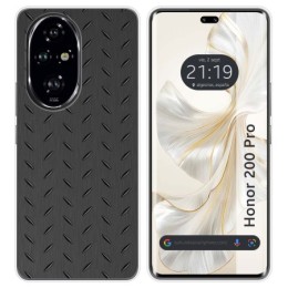 Funda Silicona para Huawei Honor 200 Pro 5G diseño Metal Dibujos