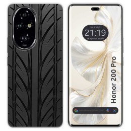 Funda Silicona para Huawei Honor 200 Pro 5G diseño Neumatico Dibujos