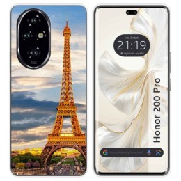 Funda Silicona para Huawei Honor 200 Pro 5G diseño Paris Dibujos